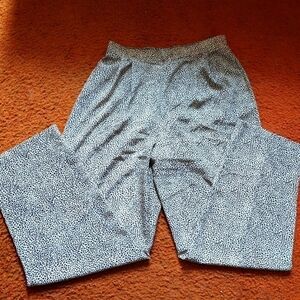 Koret Black/Tan Spotted Polyester Dress Pants